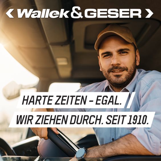 LKW-Fahrer Wallek & Geser